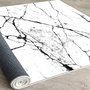 Conceptum Alfombra Eexfab816-Klm Blanco y Negro 120x180 cm